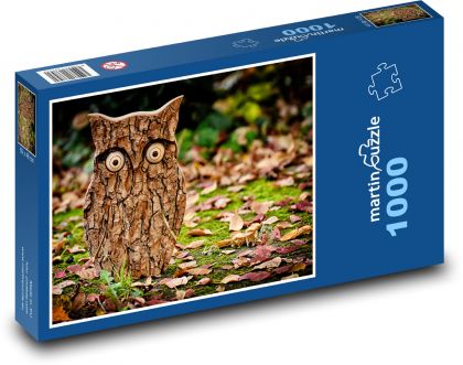 Eule - Baumrinde - Puzzle - 1000 Teile