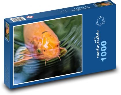 Koi - japońska ryba - Puzzle 1000 elementów, rozmiar 60x46 cm