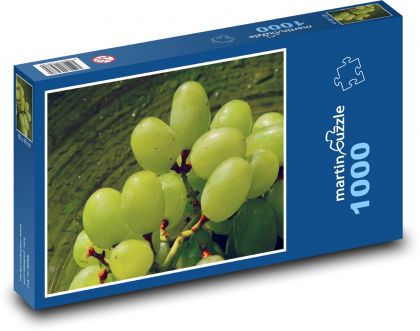 Hrozno - ovocie, jedlo - Puzzle 1000 dielikov, rozmer 60x46 cm