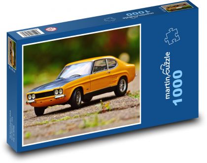 Automobil - vozidlo, hračka - Puzzle 1000 dílků, rozměr 60x46 cm