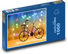 Fahrrad - Nostalgie, Retro-Fahrrad Puzzle 1000 Teile - 60 x 46 cm
