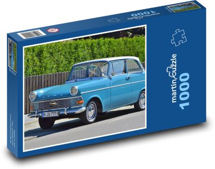 Veterán - auto, Opel - Puzzle 1000 dílků, rozměr 60x46 cm