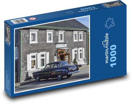 Starý Opel - veterán - Puzzle 1000 dílků, rozměr 60x46 cm