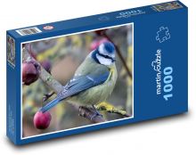 Meise - Vogel, Natur Puzzle 1000 Teile - 60 x 46 cm