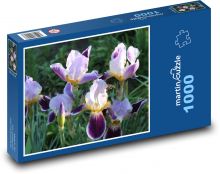 Iris im Garten Puzzle 1000 Teile - 60 x 46 cm