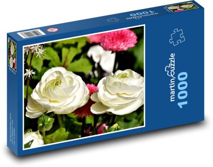 Pryskyřník - květina, zahrada - puzzle 1000 dílků