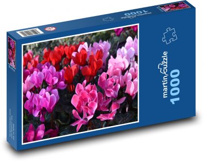 Bramboříky - květina, zahrada - Puzzle 1000 dílků, rozměr 60x46 cm