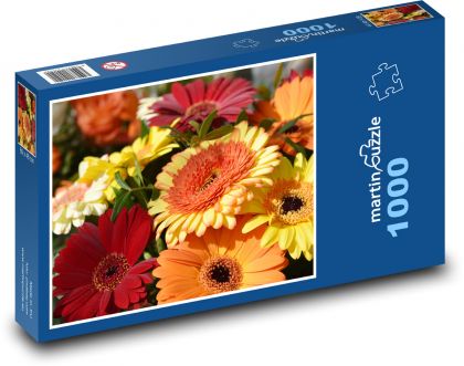 Květiny - zahrada, květ - puzzle 1000 dílků