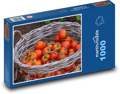 Tomatoes - garden, vegetables - Puzzle 1000 pieces, size 60x46 cm 
