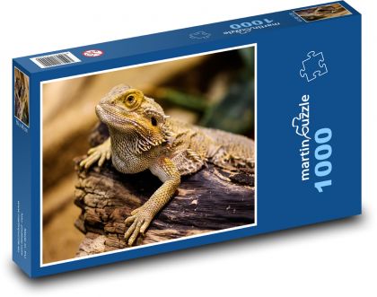 Eidechse - Reptil, Tier - Puzzle - 1000 Teile