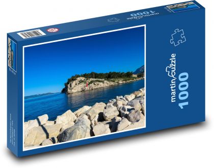 Wybrzeże - ocean, morze - Puzzle 1000 elementów, rozmiar 60x46 cm