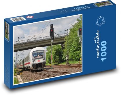 Zug - Deutsche Bahn, Gleise - Puzzle - 1000 Teile