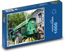 Ciągnik - rolnictwo, zbiory Puzzle 1000 elementów - 60x46 cm