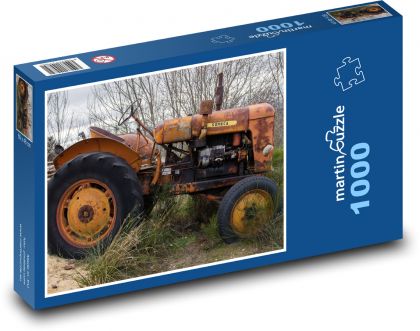 Tractor - farm, vehicle - Puzzle 1000 pieces, size 60x46 cm 