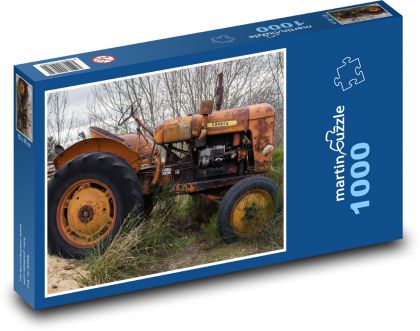 Traktor - farma, vozidlo - puzzle 1000 dílků