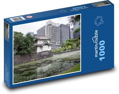 Tokio - Japonia, jezioro - Puzzle 1000 elementów, rozmiar 60x46 cm