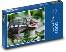 Chameleón - jašter, zviera Puzzle 1000 dielikov - 60 x 46 cm 