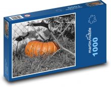 Tekvica - zelenina, jeseň Puzzle 1000 dielikov - 60 x 46 cm 
