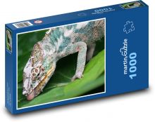 Kamelon - jaszczurka, zwierzę Puzzle 1000 elementów - 60x46 cm