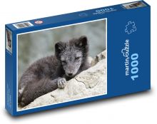 Polarfuchs - Raubtier, Tier Puzzle 1000 Teile - 60 x 46 cm