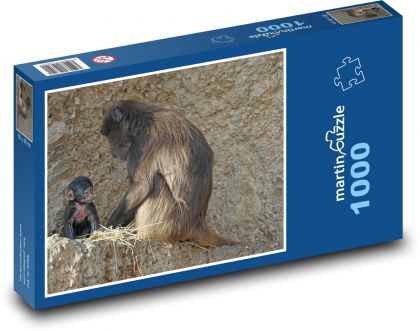 Jelada - Affe, Junges - Puzzle - 1000 Teile