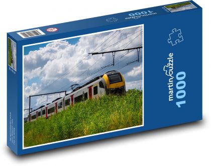 Zug - Transport, Lokomotive - Puzzle - 1000 Teile