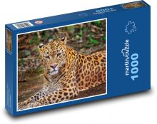 Leopard - šelma, zviera Puzzle 1000 dielikov - 60 x 46 cm 