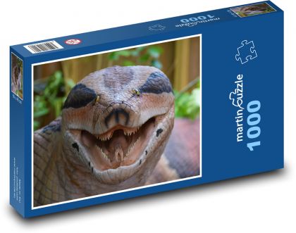 Anaconda - snake, prehistoric - Puzzle 1000 pieces, size 60x46 cm 