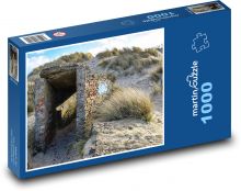 Duny - písek, tráva Puzzle 1000 dílků - 60 x 46 cm