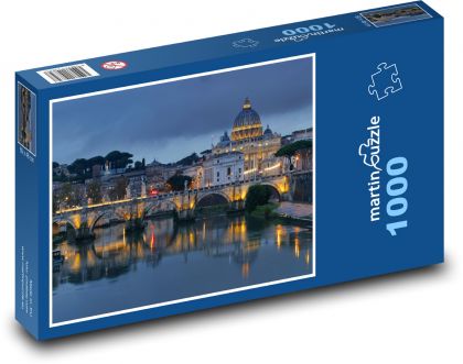 Apoštolská akadémia v Ríme, Vatikán. - Puzzle 1000 dielikov, rozmer 60x46 cm