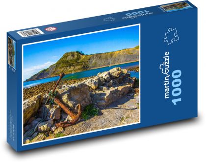 Anchor - ocean, bay - Puzzle 1000 pieces, size 60x46 cm 