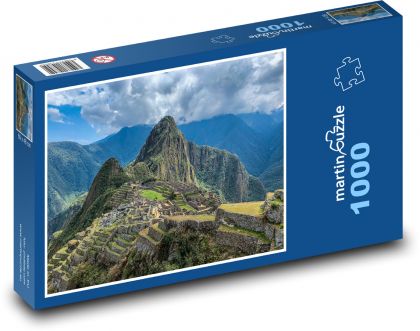 Peru - Machu Picchu - Puzzle 1000 dílků, rozměr 60x46 cm