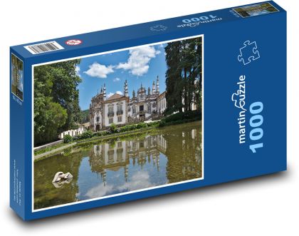 Portugalsko - Casa De Mateus - Puzzle 1000 dílků, rozměr 60x46 cm