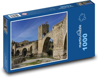 Mittelalterliche Architektur - Burg - Puzzle - 1000 Teile