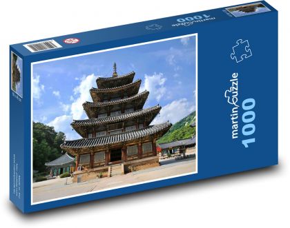 Temple - Buddhism - Puzzle 1000 pieces, size 60x46 cm 