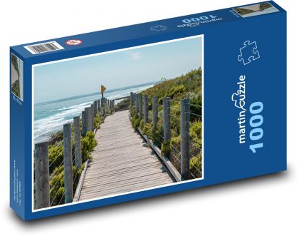 Oceán - promenáda, more - Puzzle 1000 dielikov, rozmer 60x46 cm