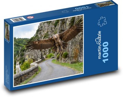 Condor - cat, animal - Puzzle 1000 pieces, size 60x46 cm 