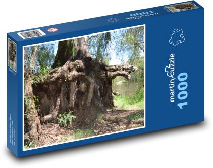Stromy - kořeny, kůra - puzzle 1000 dílků
