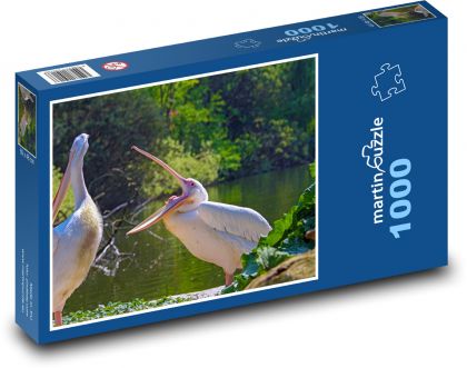 Pelikan - Schnabel, Wasservogel - Puzzle - 1000 Teile