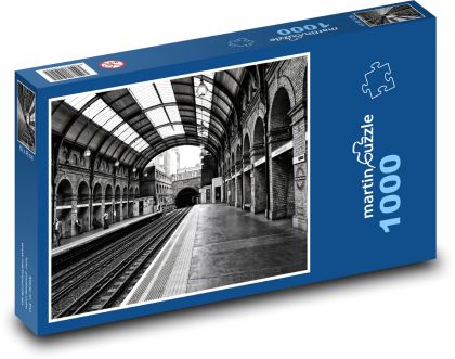 U-Bahnstation - London, Tunnel - Puzzle - 1000 Teile