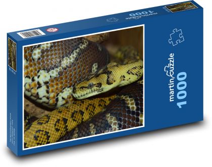 Had - plaz, zvíře - Puzzle 1000 dílků, rozměr 60x46 cm