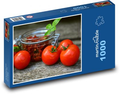 Tomaten - sonnengetrocknete Tomaten, Gemüse - Puzzle - 1000 Teile