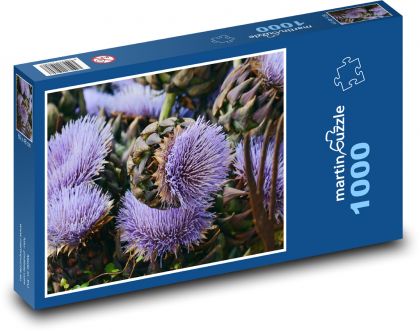 Artischocken - Blume, Pflanze - Puzzle - 1000 Teile