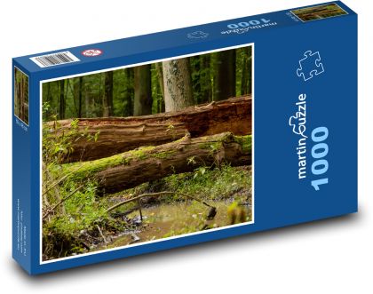 Wald - Bach, Bäume - Puzzle - 1000 Teile