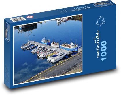 Boote - Pier, Liegeplatz - Puzzle - 1000 Teile