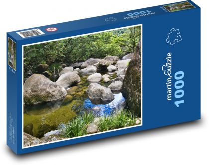 Felsen - Bucht, Natur - Puzzle - 1000 Teile