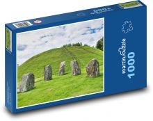 Historický památník - kameny, příroda Puzzle 1000 - 60x46 cm