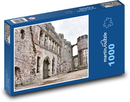 Ruiny - hrad, architektura - Puzzle 1000 dílků, rozměr 60x46 cm