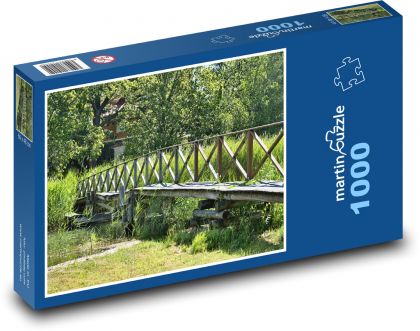 Bridge - nature, travel - Puzzle 1000 pieces, size 60x46 cm 