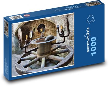 Kuchenka - starożytna metoda gotowania - Puzzle 1000 elementów, rozmiar 60x46 cm